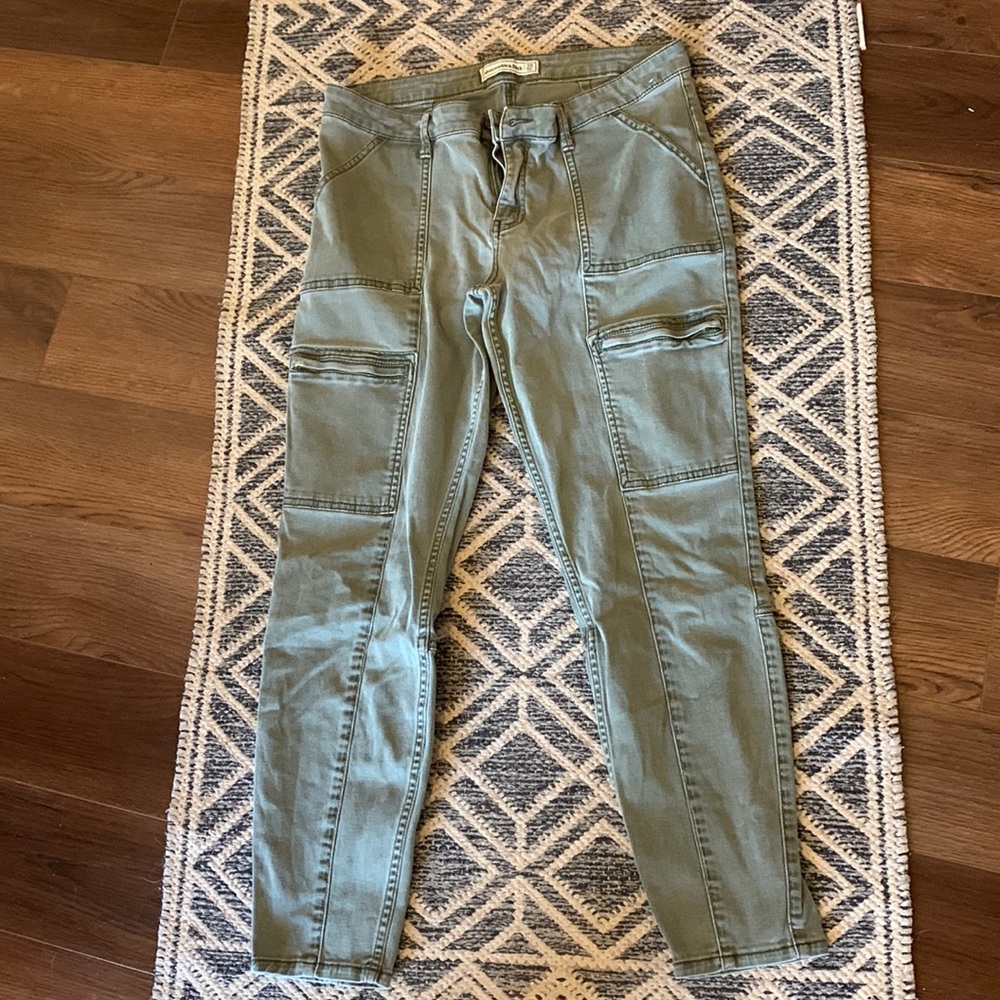 Abercrombie and Fitch military style pants.